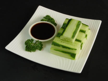 黄瓜适用量为每天1根